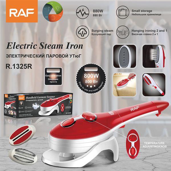 RAF European Standard Handheld Home Steam Iron Small Travel Portable Vertical Ironing hine 880W1325R
RAF European Standard Handheld Home Steam Iron Small Travel Portable Vertical Ironing hine 880W1325R