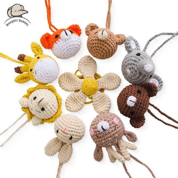 1Set Play Gym Wood Sensory Mobile Rattle Baby Toys Nordic Room Decoration Gift Infant Photography Prop Baby Rattles for StrollerM240815