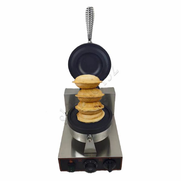 DHgate Commercial Electric Ice Cream Waffle Machine UFO Burger Gelato Panini Burger Machines 110v sold by DHgate