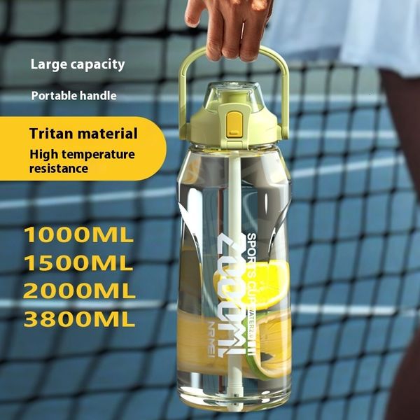 Large capacity heat-resistant super large water bottle for sports girls 2000ml summer straw cup drinking water bottle
Large capacity heat-resistant super large water bottle for sports girls 2000ml summer straw cup drinking water bottle