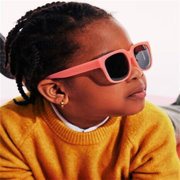Designer 2026 Kids boy Brand Polarized Teenagers Sunglasses Golden Red Designers Uv400 Eyewear Sun Glasses Black Metal Frame Polaroid Lens With Box L260224