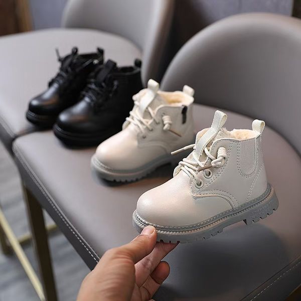 Stylish Children's Fleece Martin Snow Boots Cozy Durable Side-Zip Design for Boys and Girls Aged 1-5 Years, Multi-color
Stylish Children's Fleece Martin Snow Boots Cozy Durable Side-Zip Design for Boys and Girls Aged 1-5 Years, Multi-color