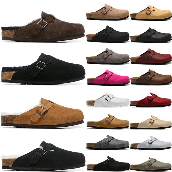 designer clogs sandals mens womens bostonclogs slippers slides flat keep warm leather black brown green green pink red winter sandal slipper slide 34-46, Purple
designer clogs sandals mens womens bostonclogs slippers slides flat keep warm leather black brown green green pink red winter sandal slipper slide 34-46, Purple