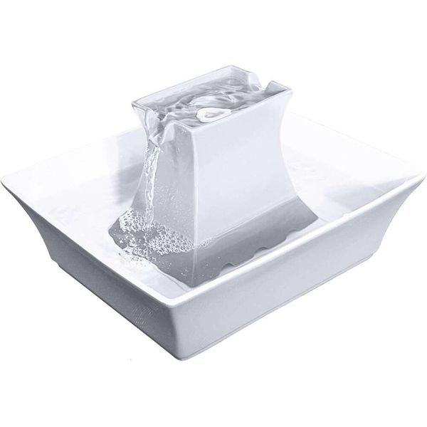 Drinkwell Pagoda Pet Fountain by PetSafe Multi-Angle Ceramic Bowl Dispenser with Filters, Provides Water During Power Outages, Ideal for Dogs - Knoxville, Beige
Drinkwell Pagoda Pet Fountain by PetSafe Multi-Angle Ceramic Bowl Dispenser with Filters, Provides Water During Power Outages, Ideal for Dogs - Knoxville, Beige
