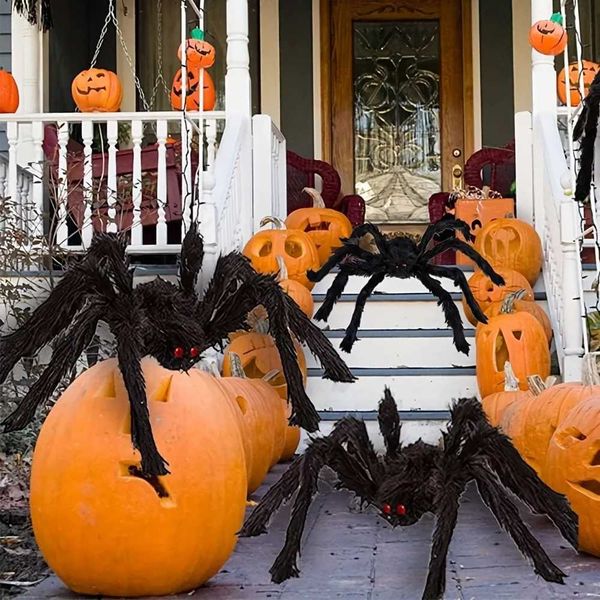 3pcs Spiders Giant Fake Scary Hairy Spider for Home Halloween Decorations Outdoor Indoor Yard Garden Party DecorationXJ240819
3pcs Spiders Giant Fake Scary Hairy Spider for Home Halloween Decorations Outdoor Indoor Yard Garden Party DecorationXJ240819