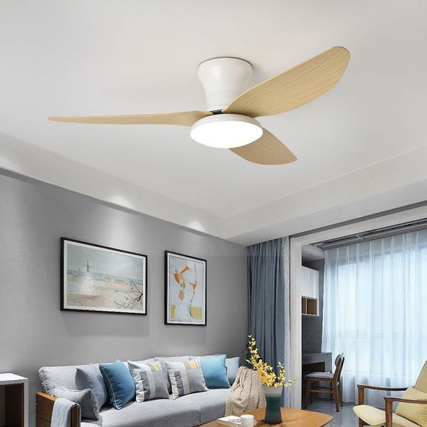 Ultra thin fan light for bedroom, new fan light for quiet living room ceiling, ultra-thin fan for invisible master bedroom