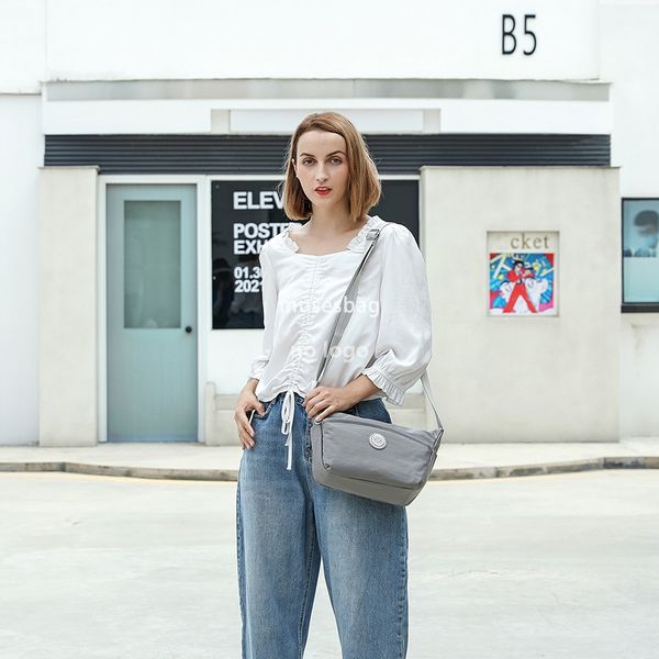 Crossbody bag women's fashion trend new lightweight nylon cloth waterproof capacity large leisure all-in-one shoulder bag, Blue
Crossbody bag women's fashion trend new lightweight nylon cloth waterproof capacity large leisure all-in-one shoulder bag, Blue
