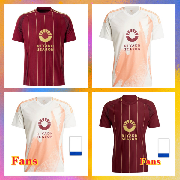soccer jersey football shirt 24 25fans R OMA ABRAHAM PAREDES DYBALA MANCINI E. LE FEE ZALEWSKI EL SHAARAWY R OME men kids kit sets uniforms, White
soccer jersey football shirt 24 25fans R OMA ABRAHAM PAREDES DYBALA MANCINI E. LE FEE ZALEWSKI EL SHAARAWY R OME men kids kit sets uniforms, White