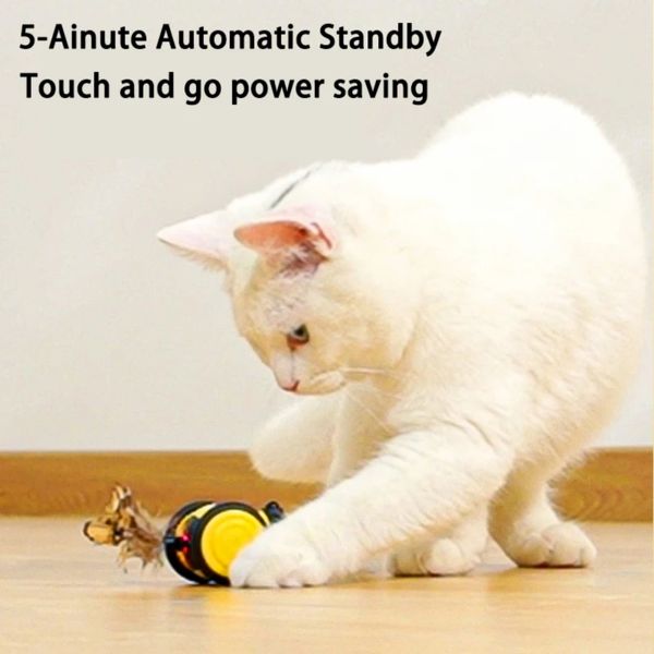 Smart Pet Automatic Obstacle Feather Cat cat Indoor Irregular Motion Cats Toy Interactive Kitter Toys, Violet
Smart Pet Automatic Obstacle Feather Cat cat Indoor Irregular Motion Cats Toy Interactive Kitter Toys, Violet