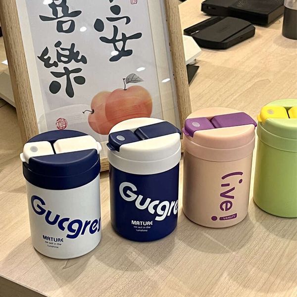 Ton/ton insulated drinking kettle, fashionable water office simple coffee cup, portable straw cup, Pinkish grey
Ton/ton insulated drinking kettle, fashionable water office simple coffee cup, portable straw cup, Pinkish grey