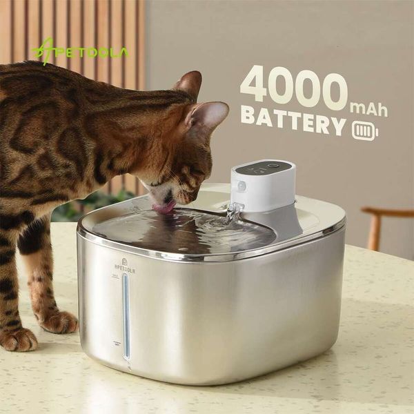 APETDOLA 4L Wireless Cat Fountain For Cats Drinker with Motion Sensor Dog Water Dispenser FS10PRO, Beige
APETDOLA 4L Wireless Cat Fountain For Cats Drinker with Motion Sensor Dog Water Dispenser FS10PRO, Beige