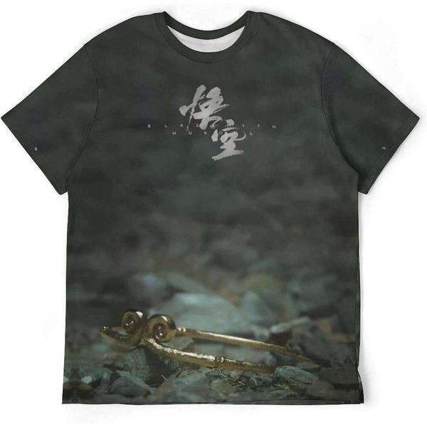 2024 Men's T shirt Black Myth Wukong Shirt for Men Women shirts tshirt graphic tee Casual tops summer clothes Short sleeve