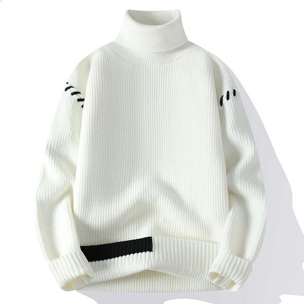 Sweaters Fashion Youthful Mens Vitality Turtleneck Autumn Winter Loose Casual Knitted Pullovers Warm Patchwork Knitwear Autumn Winter Designer, Socks (contact seller;confirm style)
Sweaters Fashion Youthful Mens Vitality Turtleneck Autumn Winter Loose Casual Knitted Pullovers Warm Patchwork Knitwear Autumn Winter Designer, Socks (contact seller;confirm style)