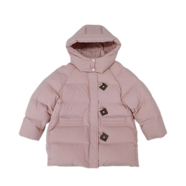 Children's Durable Quilted Down Jacket with Wind Resistance for Winter Outdoors, Pink
Children's Durable Quilted Down Jacket with Wind Resistance for Winter Outdoors, Pink