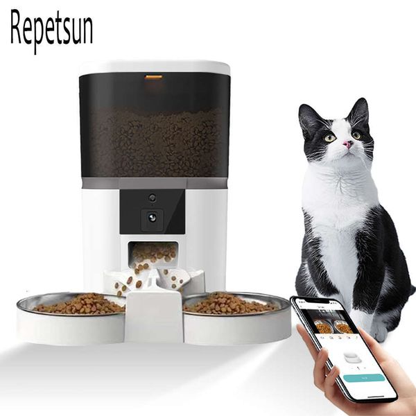 4L Smart Pet Feeder - Automatic Cat Dog Food Dispenser with Camera, Remote Control, Recording, and Stainless Steel Bowl, Beige
4L Smart Pet Feeder - Automatic Cat Dog Food Dispenser with Camera, Remote Control, Recording, and Stainless Steel Bowl, Beige
