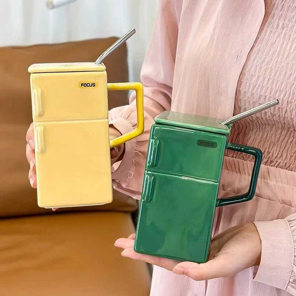 Interesting refrigerant creative original ceramic cup as a gift for friends personalized coffee beverage cupX240823, Grey
Interesting refrigerant creative original ceramic cup as a gift for friends personalized coffee beverage cupX240823, Grey