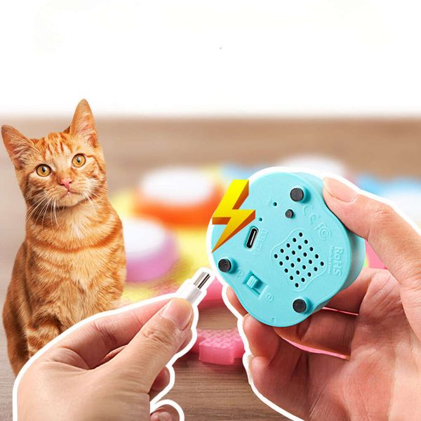 Rechargeable Mini Pet Communication Small Recording Button Cats Dogs Eating Speaking Voice Speaker Buttons Talk Training Ringing
Rechargeable Mini Pet Communication Small Recording Button Cats Dogs Eating Speaking Voice Speaker Buttons Talk Training Ringing