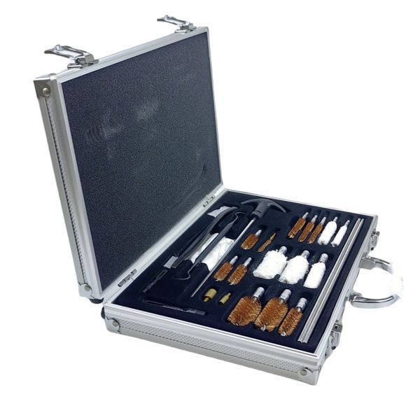 Professional Grade Tube Cleaner Set of 25 Pieces with Secure Aluminum Carrying Box
Professional Grade Tube Cleaner Set of 25 Pieces with Secure Aluminum Carrying Box