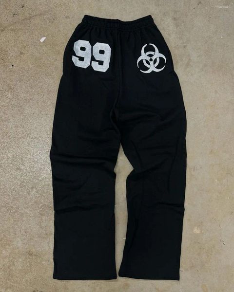 2025 Designer pant Men's Pants Y2K 99 Black Hip Hop Mens Haruku Loose Casual Sweatpants In Elastic Waist Drawstring Letter Jogging, A2
2025 Designer pant Men's Pants Y2K 99 Black Hip Hop Mens Haruku Loose Casual Sweatpants In Elastic Waist Drawstring Letter Jogging, A2