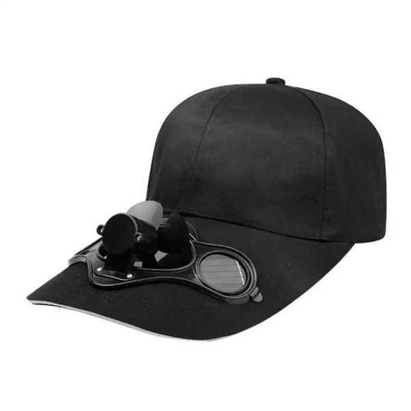 Adjustable with solar protection fan summer outdoor travel sports sun shading baseball cap W240821