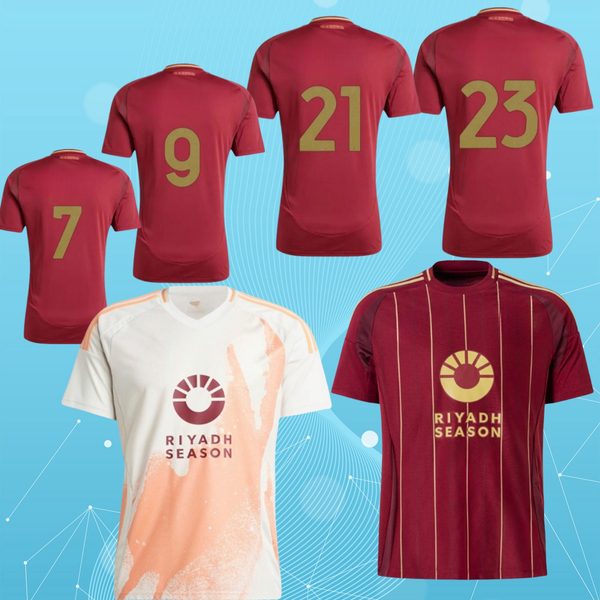 S-2XL soccer jersey football shirt 24 25playerR OMA ABRAHAM PAREDES Collection Football shirts DYBALA MANCINI E. LE FEE ZALEWSKI EL SHAARAWY R OME men sets uniforms, Red
S-2XL soccer jersey football shirt 24 25playerR OMA ABRAHAM PAREDES Collection Football shirts DYBALA MANCINI E. LE FEE ZALEWSKI EL SHAARAWY R OME men sets uniforms, Red