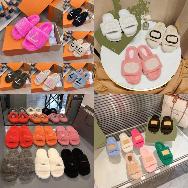 Luxury Fur Furs Slides Designer men women Slippers Ladies Wool Winter Fur Fluffy Furry Warm Letters Sandals Comfortable Fuzzy Girl Boy Flip Flop Slipper boots, Color#18
Luxury Fur Furs Slides Designer men women Slippers Ladies Wool Winter Fur Fluffy Furry Warm Letters Sandals Comfortable Fuzzy Girl Boy Flip Flop Slipper boots, Color#18