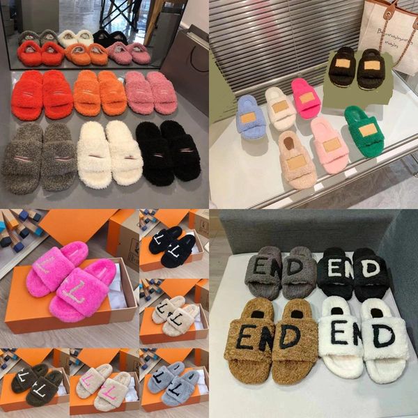 Luxury Fur Slides Designer men women Slippers Ladies Wool Winter Fur Fluffy Furry Warm Letters Sandals Comfortable Fuzzy Girl Boy Flip Flop Slipper boots, Color#1
Luxury Fur Slides Designer men women Slippers Ladies Wool Winter Fur Fluffy Furry Warm Letters Sandals Comfortable Fuzzy Girl Boy Flip Flop Slipper boots, Color#1
