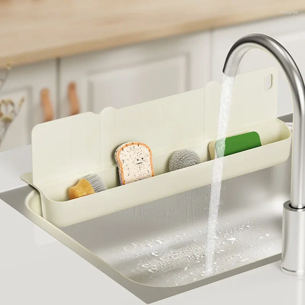 Kitchen Storage 1pc Household Silicone Sink Drain Rack Baffle Countertop Anti-Splan Draining Basket Splash Proof
Kitchen Storage 1pc Household Silicone Sink Drain Rack Baffle Countertop Anti-Splan Draining Basket Splash Proof