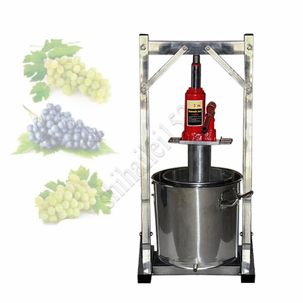 Home Use Grape Press Wine Juice Machine Manual Hydraulic Jack Honey Press