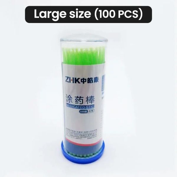 JINGT 100Pcs Dental Material Coating Stick Small Hair Brush Disposable Adhesive Medicine Materials Sticks Brushes Applicator
JINGT 100Pcs Dental Material Coating Stick Small Hair Brush Disposable Adhesive Medicine Materials Sticks Brushes Applicator