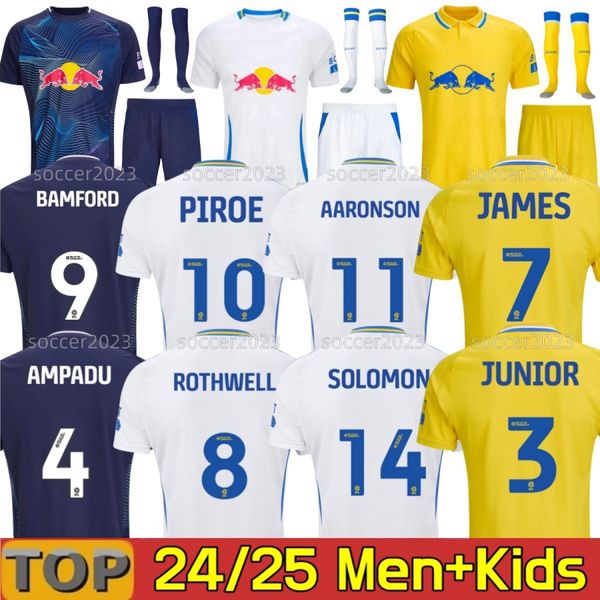 24 25 PIROE BAMFORD Llorente Soccer Jerseys 2024 2025 Adams Aaronson HARRISON AMPADU STRUIJK RODON JAMES ROTHWELL Football Kids Kit Football Shirt Leeds Unitedes, 24 25 home adult
24 25 PIROE BAMFORD Llorente Soccer Jerseys 2024 2025 Adams Aaronson HARRISON AMPADU STRUIJK RODON JAMES ROTHWELL Football Kids Kit Football Shirt Leeds Unitedes, 24 25 home adult