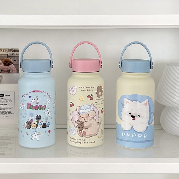 Cute cartoon insulated for women 2024 new large capacity handheld stainless steel water cup portable kettle, Lavender
Cute cartoon insulated for women 2024 new large capacity handheld stainless steel water cup portable kettle, Lavender