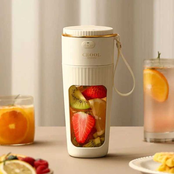 DHgate New electric fresh juicer 10 blade electric ice crushing wireless mini portable blender bottle juicer M240828 sold by DHgate