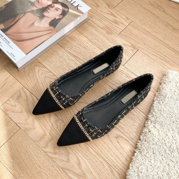 Dress Shoes 2024 Spring and Autumn New Pointed Toe Single Shoes Shallow Mouth Slip-on Flats Metal Decoration Low-heeled Womens Shoes T240823, Black
Dress Shoes 2024 Spring and Autumn New Pointed Toe Single Shoes Shallow Mouth Slip-on Flats Metal Decoration Low-heeled Womens Shoes T240823, Black