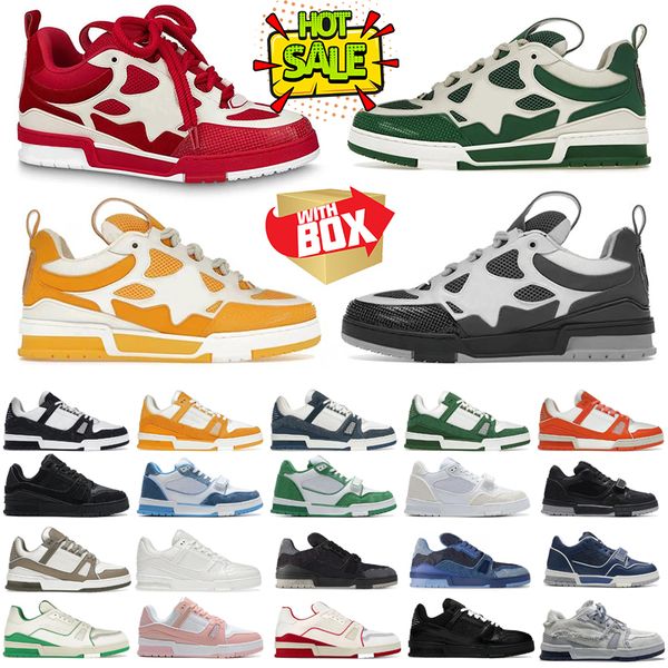 2024 New Sneakers Designer Shoes With Box Red White Green Grey Trainers Plate-forme Leather Tennis Shoe Loafers 36-45, Multi
2024 New Sneakers Designer Shoes With Box Red White Green Grey Trainers Plate-forme Leather Tennis Shoe Loafers 36-45, Multi