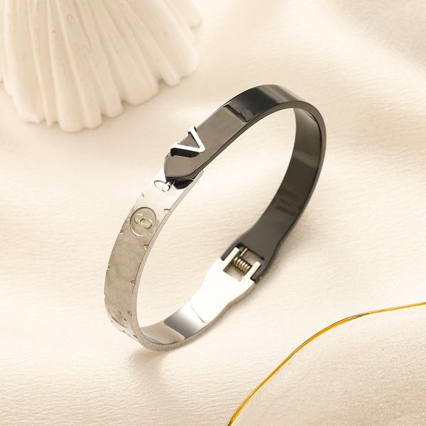 Luxury designer Bracelet Stainless Steel Bangle Bangle Classic Crystal Bracelets Designer Women Jewelry Party Gift
Luxury designer Bracelet Stainless Steel Bangle Bangle Classic Crystal Bracelets Designer Women Jewelry Party Gift