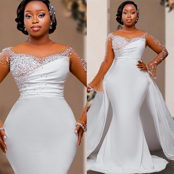 Mermaid Wedding Dress with Train