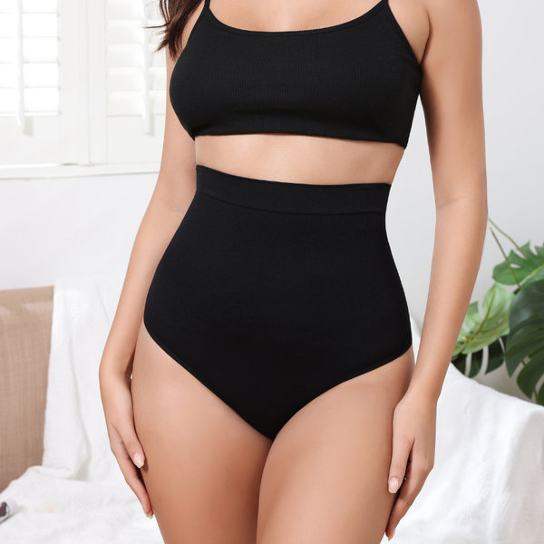 shapewear for women good quality Solid color seamless high waisted and high elasticity shaping sports shorts, abdominal compression, shaping effect-XY1005