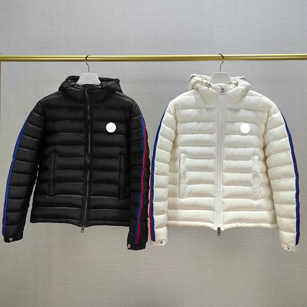Winter Puffer Jacket Mens Down Jacket Designer Parkas Coat for Women Colorful Stripes Autumn Thick Outfit Windbreaker Pocket Outsize Zipper Warm Coats with Hood, C1
Winter Puffer Jacket Mens Down Jacket Designer Parkas Coat for Women Colorful Stripes Autumn Thick Outfit Windbreaker Pocket Outsize Zipper Warm Coats with Hood, C1