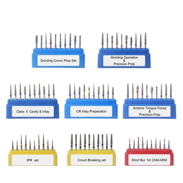 10Pcs/Box Advanced Dental Bur Set: Diamond Drill Bits for High-Speed Handpieces - FG Series, Dia.1.6mm, Ideal for Dentist Use
10Pcs/Box Advanced Dental Bur Set: Diamond Drill Bits for High-Speed Handpieces - FG Series, Dia.1.6mm, Ideal for Dentist Use