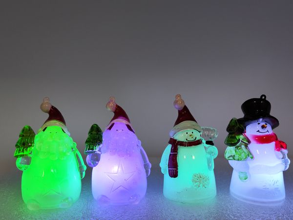 Popular Christmas series 3.5 four-type snowman four-piece decoration home lighting small gifts
Popular Christmas series 3.5 four-type snowman four-piece decoration home lighting small gifts