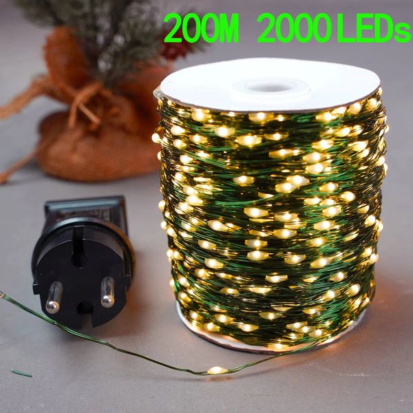 200m 100m 50m Christmas Tree Fairy Light String — compare prices at CompareOffers