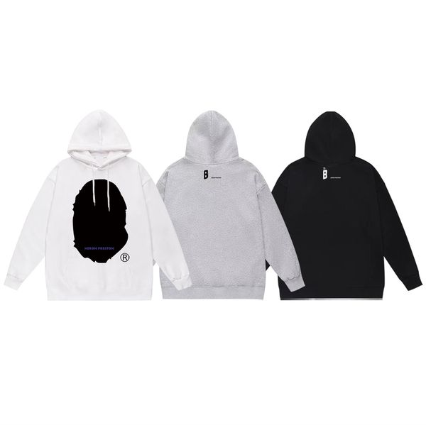 Trendy Designer Hoodies for All Genders - Letter Printed SweatshiUnisex Designer Printed Hoodies - Casual High Street Thin Style for Men & Women with Lettersrts