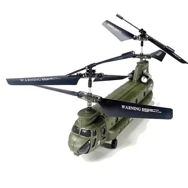 Syma Remote-Controlled Helicopter 2.4G Hz S026h, Chinook Military Transport RC Armed Aircraft, Kids' Birthday Gift, Non-Toxic ABS Material, 360° Flying, Army green
Syma Remote-Controlled Helicopter 2.4G Hz S026h, Chinook Military Transport RC Armed Aircraft, Kids' Birthday Gift, Non-Toxic ABS Material, 360° Flying, Army green