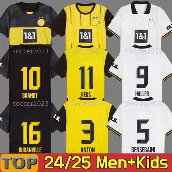 4XL 24/25 SANCHO REUS DoRTmuNDs Soccer Jerseys HALLER Kids Kit REYNA 2024 2025 Football Shirt Home Away MOUKOKO BRANDT HUMMELS MOUKOKO BRANDT EMRE CAN MEUNIER Sets 2XL, Black
4XL 24/25 SANCHO REUS DoRTmuNDs Soccer Jerseys HALLER Kids Kit REYNA 2024 2025 Football Shirt Home Away MOUKOKO BRANDT HUMMELS MOUKOKO BRANDT EMRE CAN MEUNIER Sets 2XL, Black