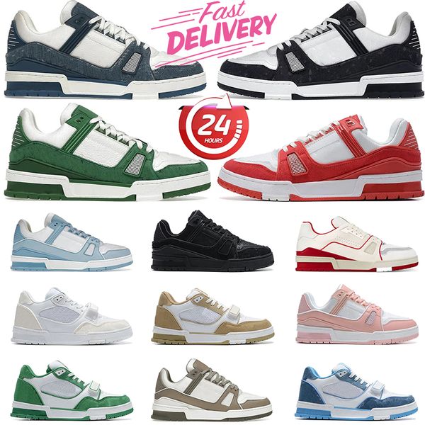 Top Trainers designer shoes Denim Blue Black Leather luxury Sneakers For Mens Womens Casual Walk Work Out Sports luxe Plate-forme trainer, Khaki
Top Trainers designer shoes Denim Blue Black Leather luxury Sneakers For Mens Womens Casual Walk Work Out Sports luxe Plate-forme trainer, Khaki