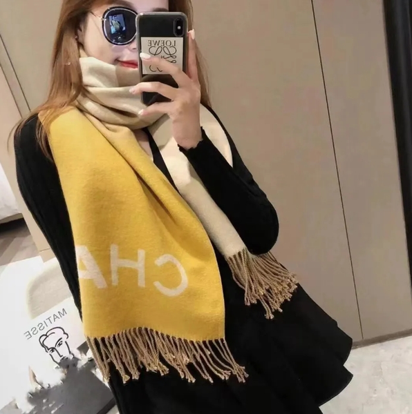 Scarf Designer Cotton Long Scarves Fashion Luxury Necks Winter Wool Scarves Women Wraps Striped Plaid letter Printed W4