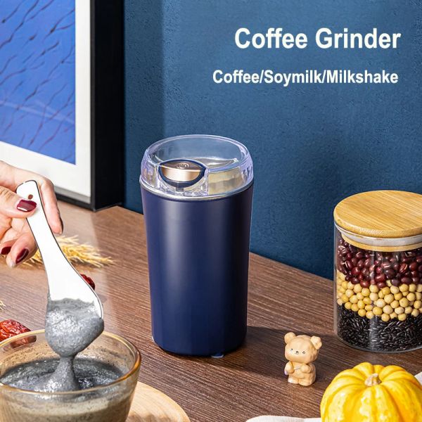 2023 Tools New Portable Coffee Household Small Grinder 8 Knife Stainless Steel Nut Bean Grain Grinding Mixer, Army green
2023 Tools New Portable Coffee Household Small Grinder 8 Knife Stainless Steel Nut Bean Grain Grinding Mixer, Army green