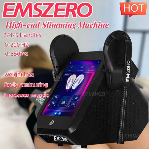 

Muscle Stimulation EMSzero Machine Slimming Loss RF EMS Sculpt NEO Slimming Body Sculpting Muscle Increase 200HZ 0-6500W 0-15 Tesla 2/4/5 Handles Machine