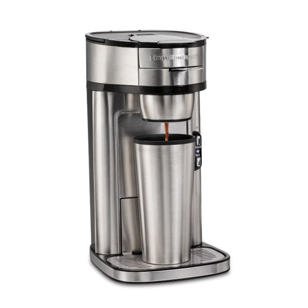 Beach Tools The Scoop SingleServe Coffee Maker, 14 oz., Stainless Steel, Model 47550, Army green
Beach Tools The Scoop SingleServe Coffee Maker, 14 oz., Stainless Steel, Model 47550, Army green